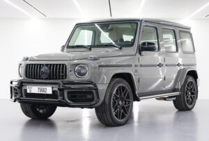 Rent Grey Mercedes Benz G Class G 63 AMG in Dubai