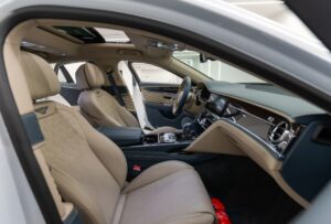 Bentley Flying Spur Light Grey cabin