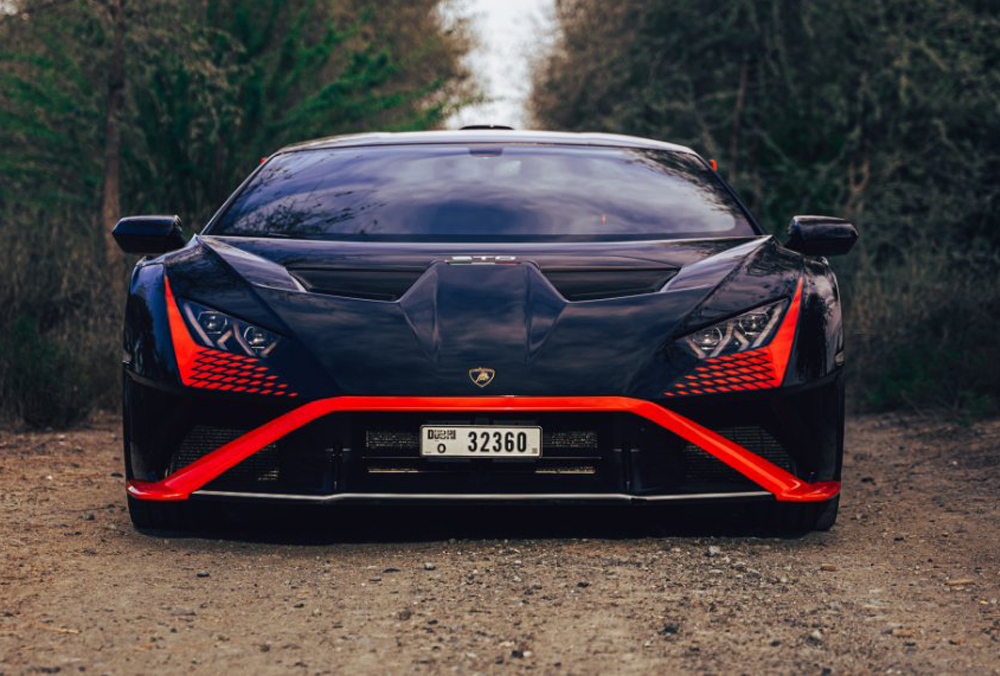 Rent Lamborghini Huracan STO in Dubai