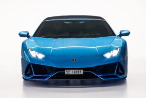 Lamborghini Huracan EVO Spyder Front View