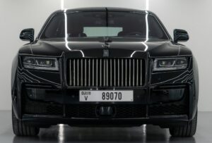 Rolls-Royce Ghost Black front view