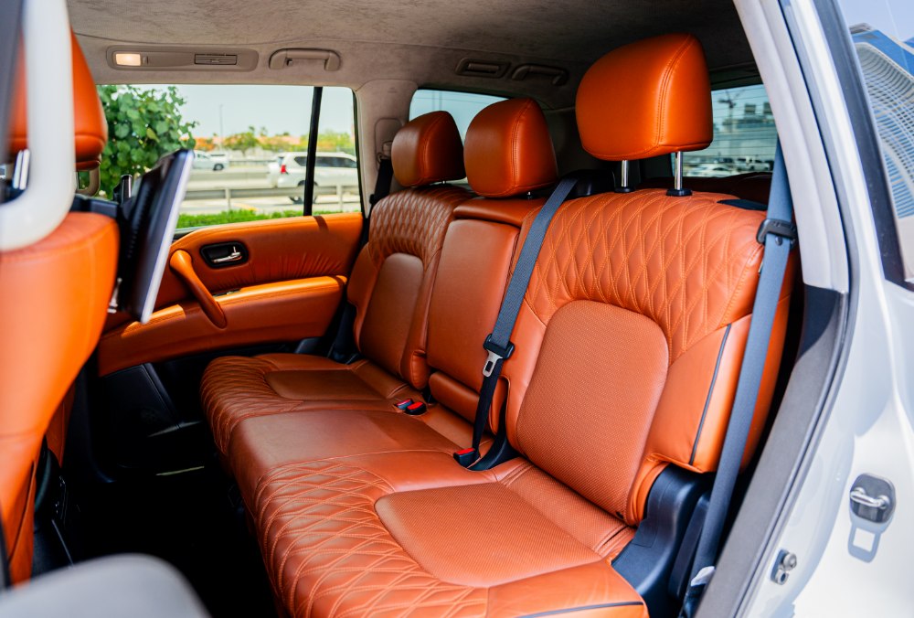 Nissan Patrol LE Platinum Rear seat