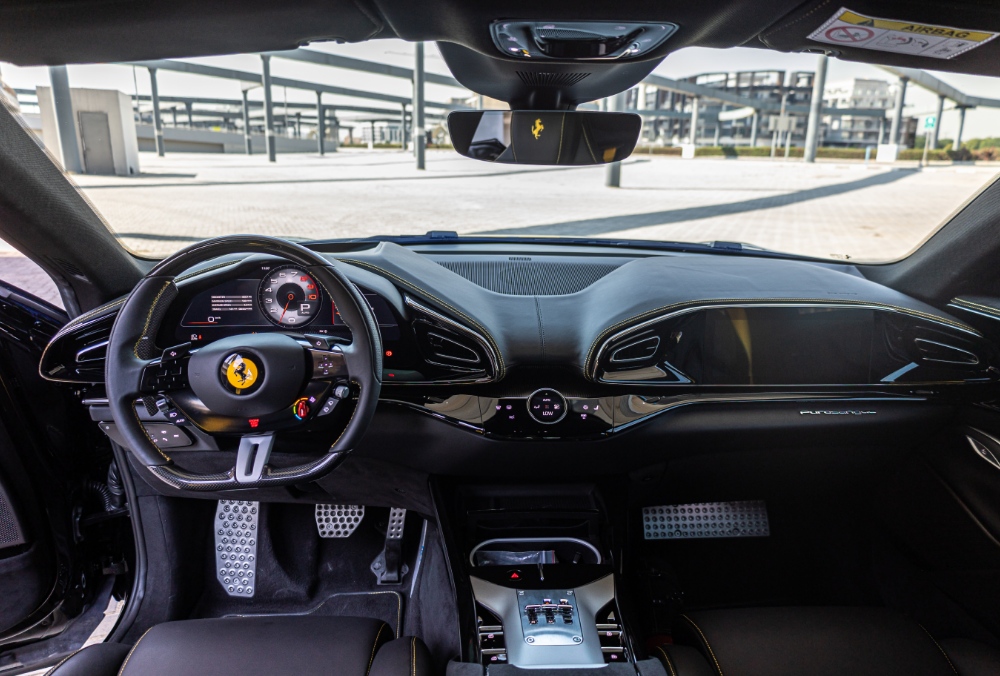 2024 Ferrari Purosangue interior view
