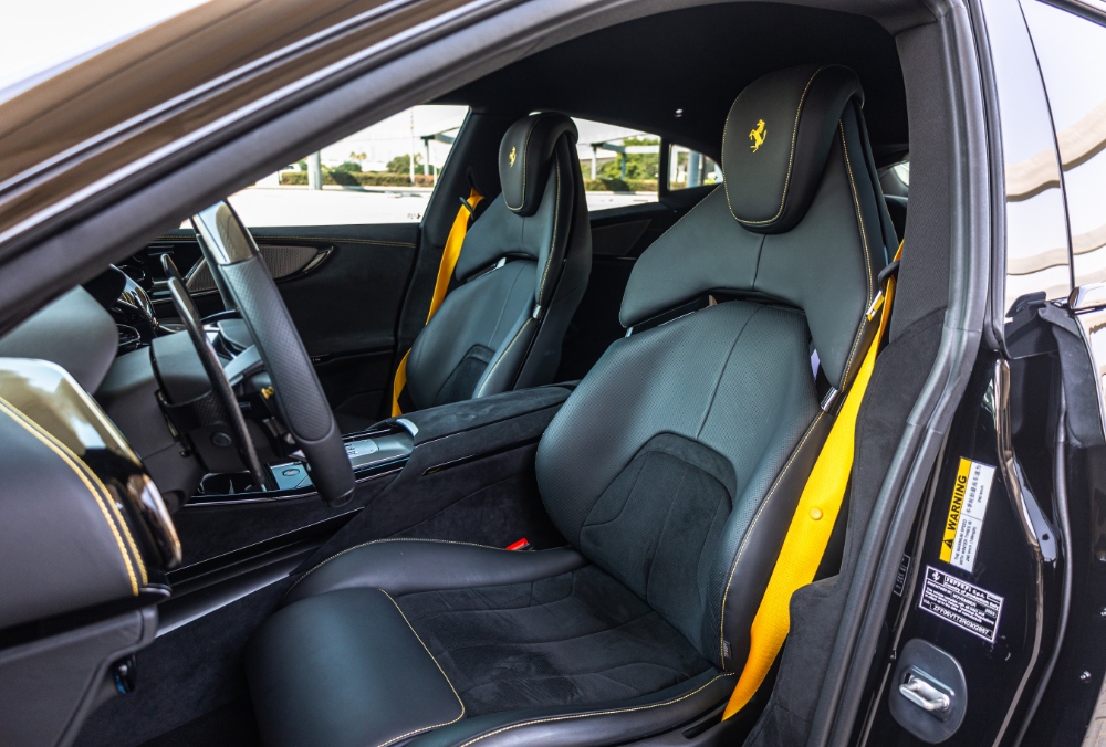 2024 Ferrari Purosangue front seat view