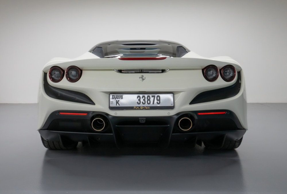 Ferrari F8 Tributor rear view