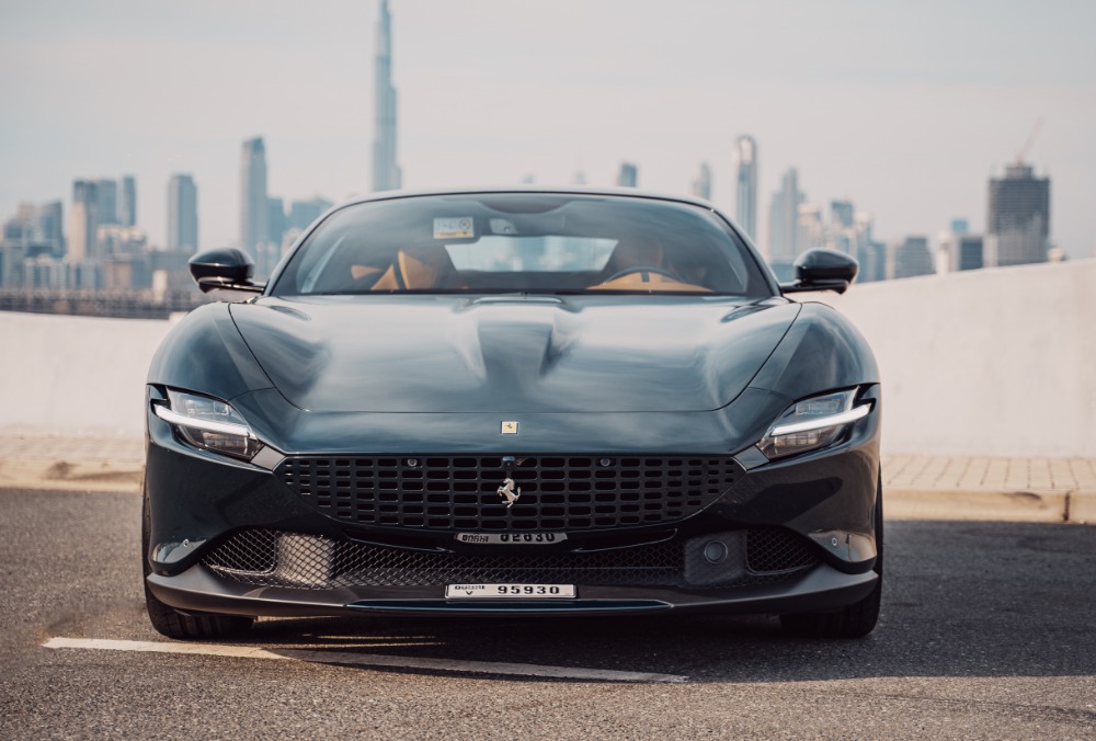 Ferrari Roma exterior view