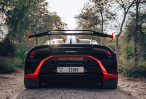Lamborghini Huracan STO exterior rear view