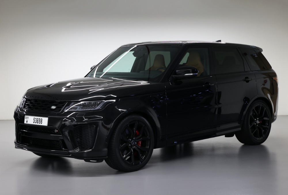 Side view of Range Rover Sport SVR