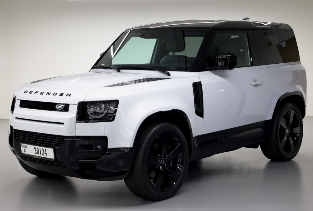 Half Front of Land Rover Defender 110-X