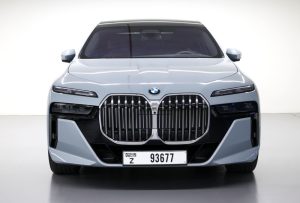 BMW 740i rental Dubai
