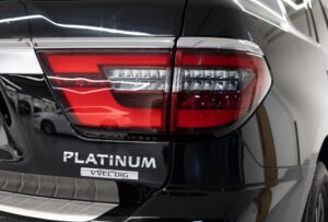 Black Nissan Patrol LE Platinum brake light