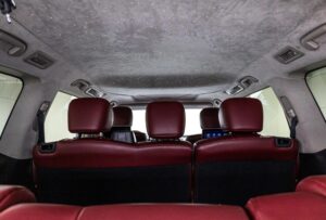 Nissan Patrol LE Platinum interior view