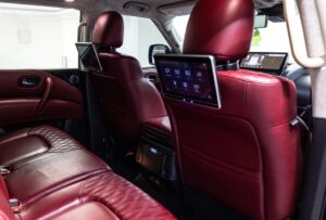 Back Seat view of Nissan Patrol LE Platinum