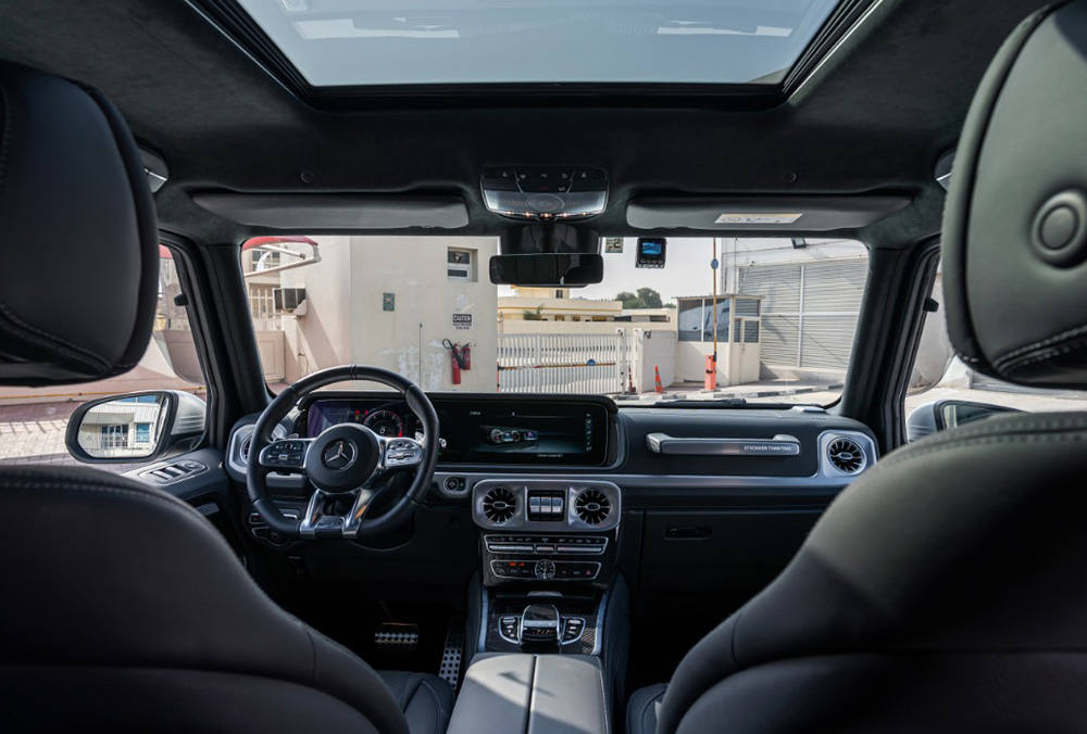 Mercedes Benz G Class G 63 interior view