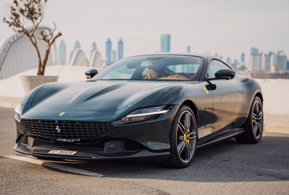 Rent Ferrari Roma in Dubai