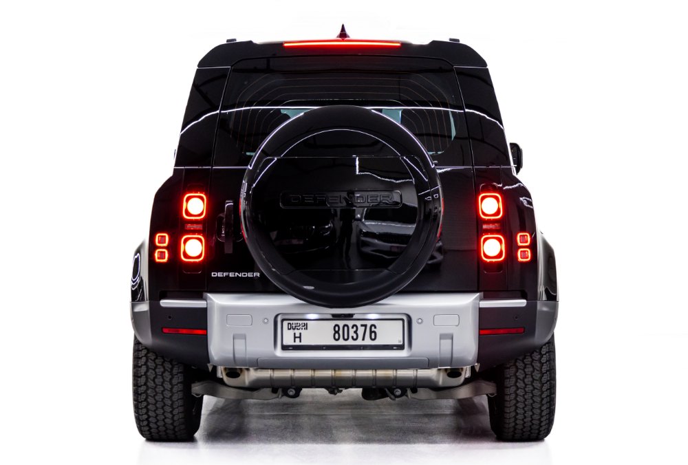 Land Rover Defender 110 rear view