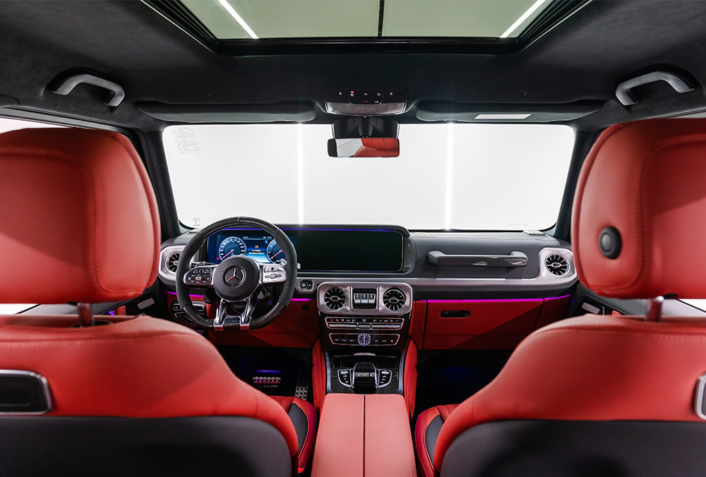 2022 Mercedes Benz G Class G 63 AMG interior rear view