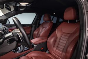 BMW X4 front seats