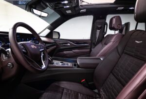 2023 Cadillac Escalade Sport Platinum interior side view