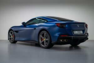 Ferrari Portofino M rear angle view