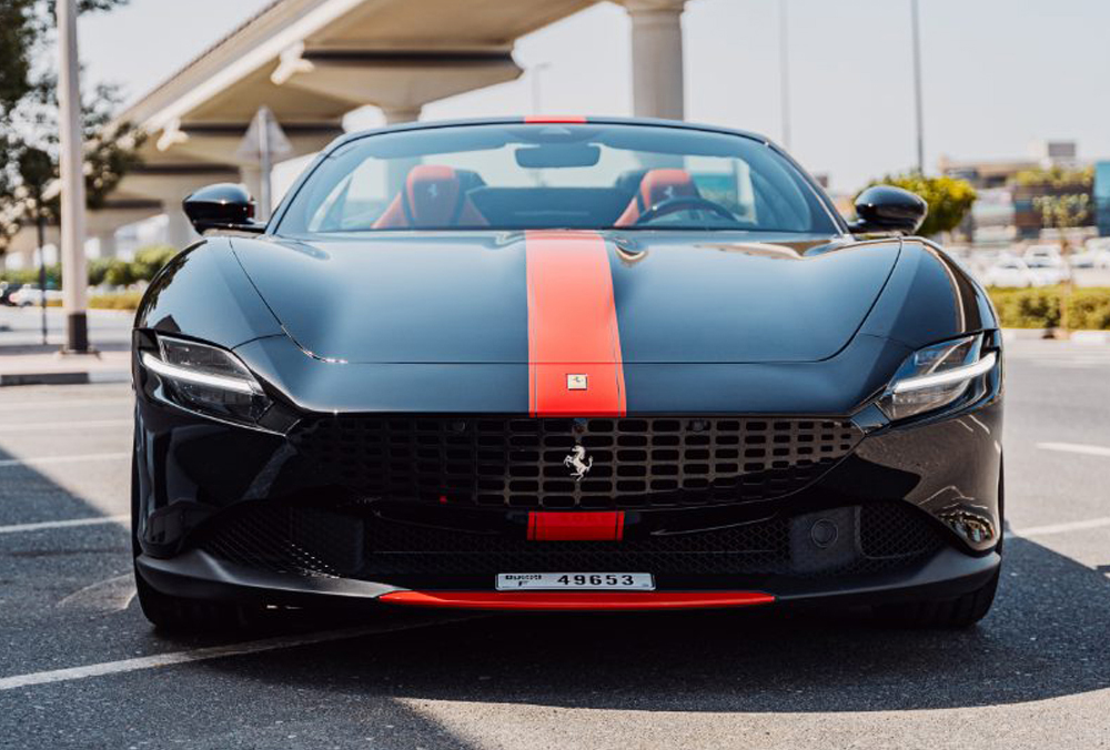 Ferrari Roma Spider exterior view