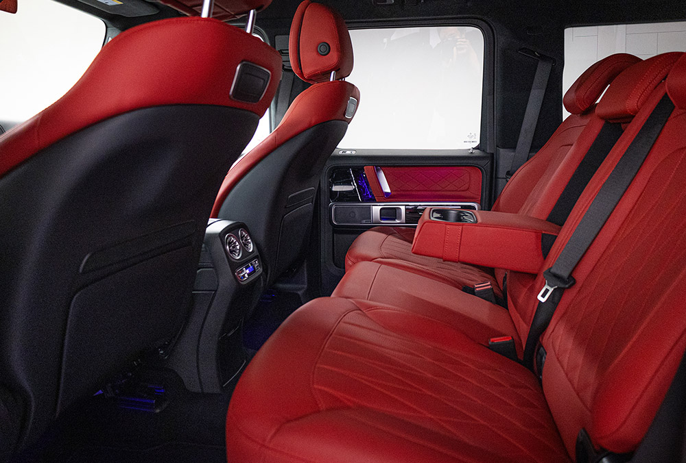 2023 Mercedes Benz G Class G 63 rear seat view