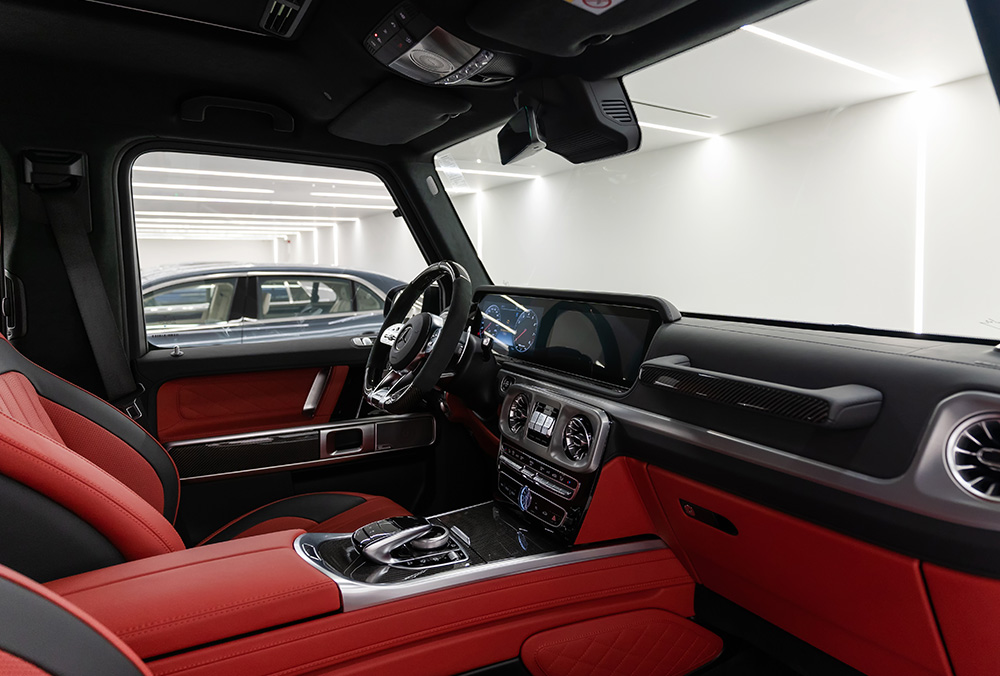 2022 Mercedes Benz G Class G 63 AMG interior side view