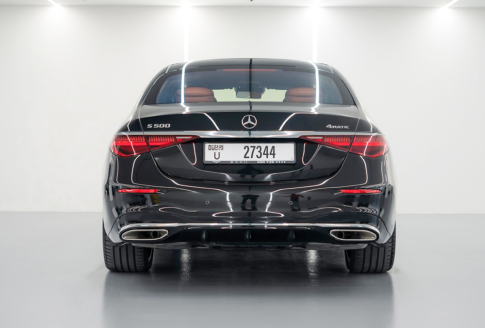2022 Mercedes Benz S 500 rear view