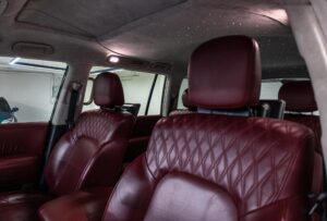 Seat view of Nissan Patrol LE Platinum