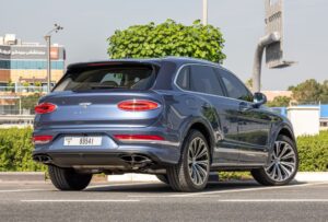 2023 Bentley Bentayga rear angle view