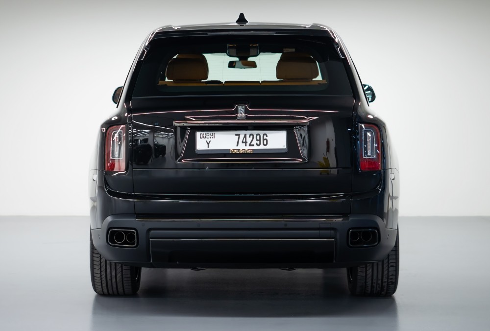 Rolls-Royce Cullinan Black Badge Rear View