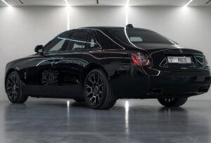 Rolls-Royce Ghost Black rear view
