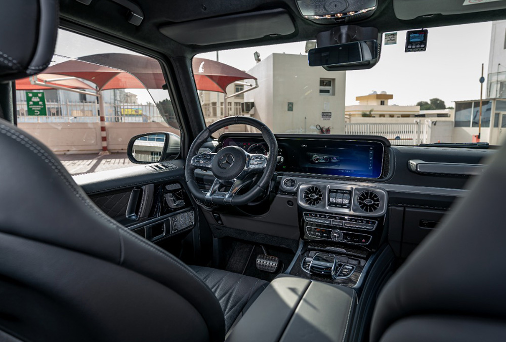 Mercedes Benz G Class G 63 interior wide view