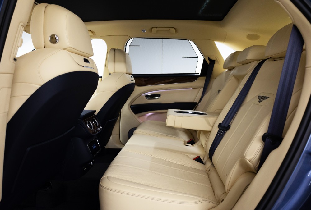 2023 Bentley Bentayga rear seats