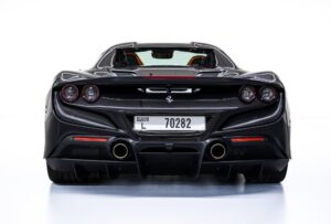 Ferrari F8 Spider rear view