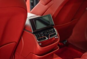 Bentley Flying Spur Black rear console