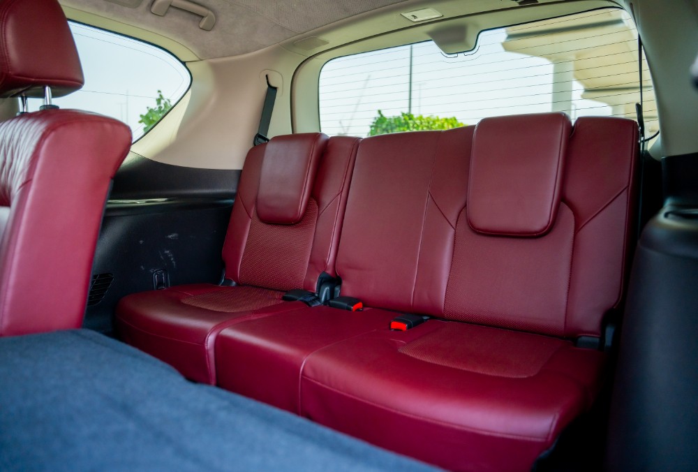 Nissan Patrol LE Comfortable Leather Rear Seats