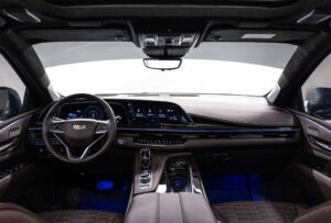 2023 Cadillac Escalade Sport Platinum interior view
