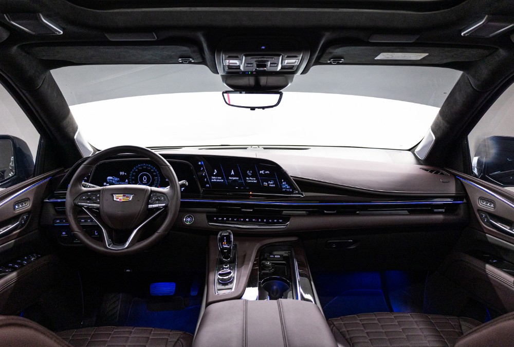 2023 Cadillac Escalade Sport Platinum interior view
