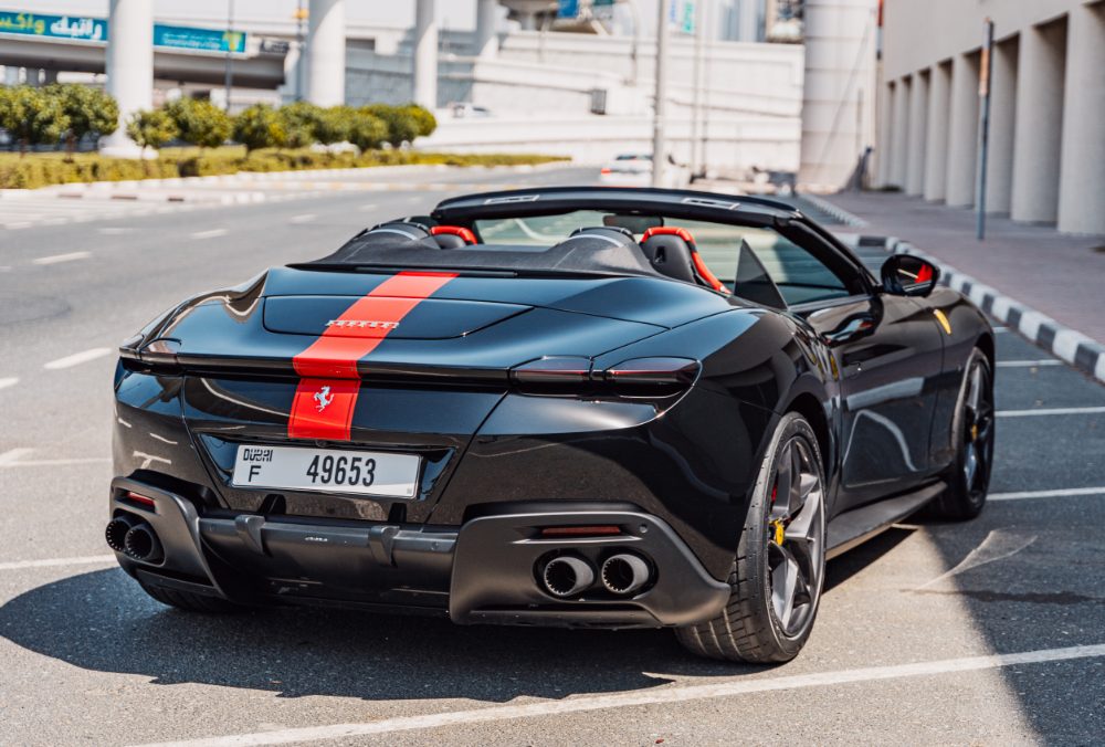 Ferrari Roma Spider rear view