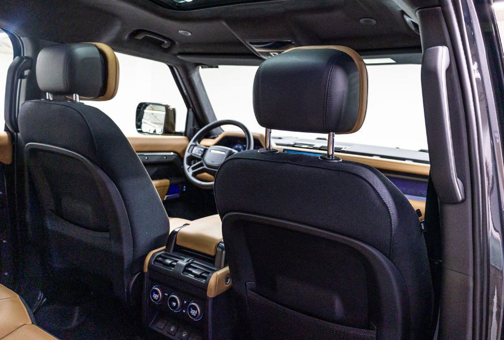Interior of Range Rover Sport SVR