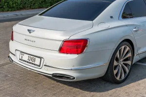 Bentley-flying-spur-white-back-bumper