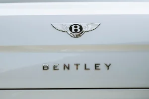 Bentley-flying-spur-white-rear-logo
