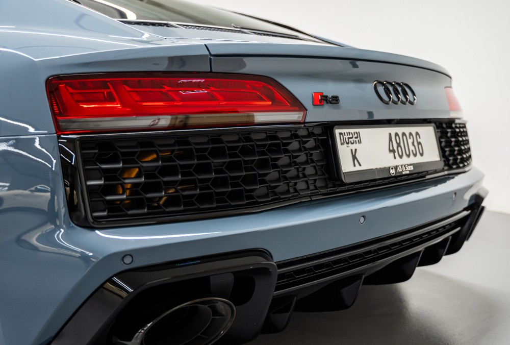 Audi R8 rear close view