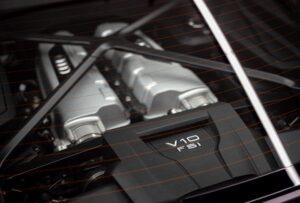 Audi R8 front engine