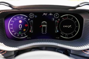 Aston Martin DBX 707 digital cluster