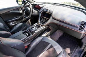 Aston Martin DBX 707 infotainment system