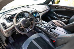 Aston Martin DBX 707 leather seats