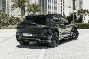 Aston Martin DBX 707 rear angle view