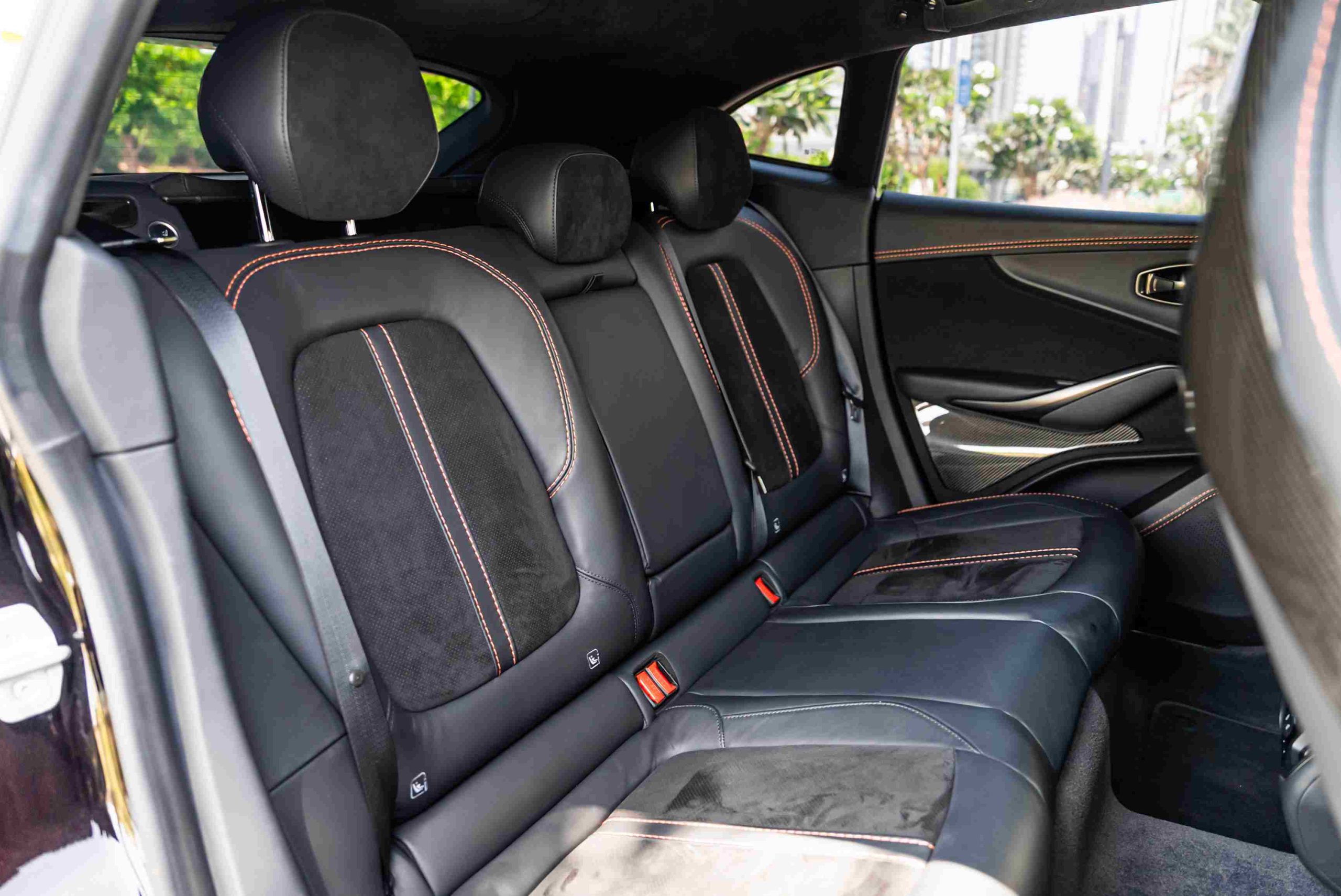 Aston Martin DBX 707 rear seats